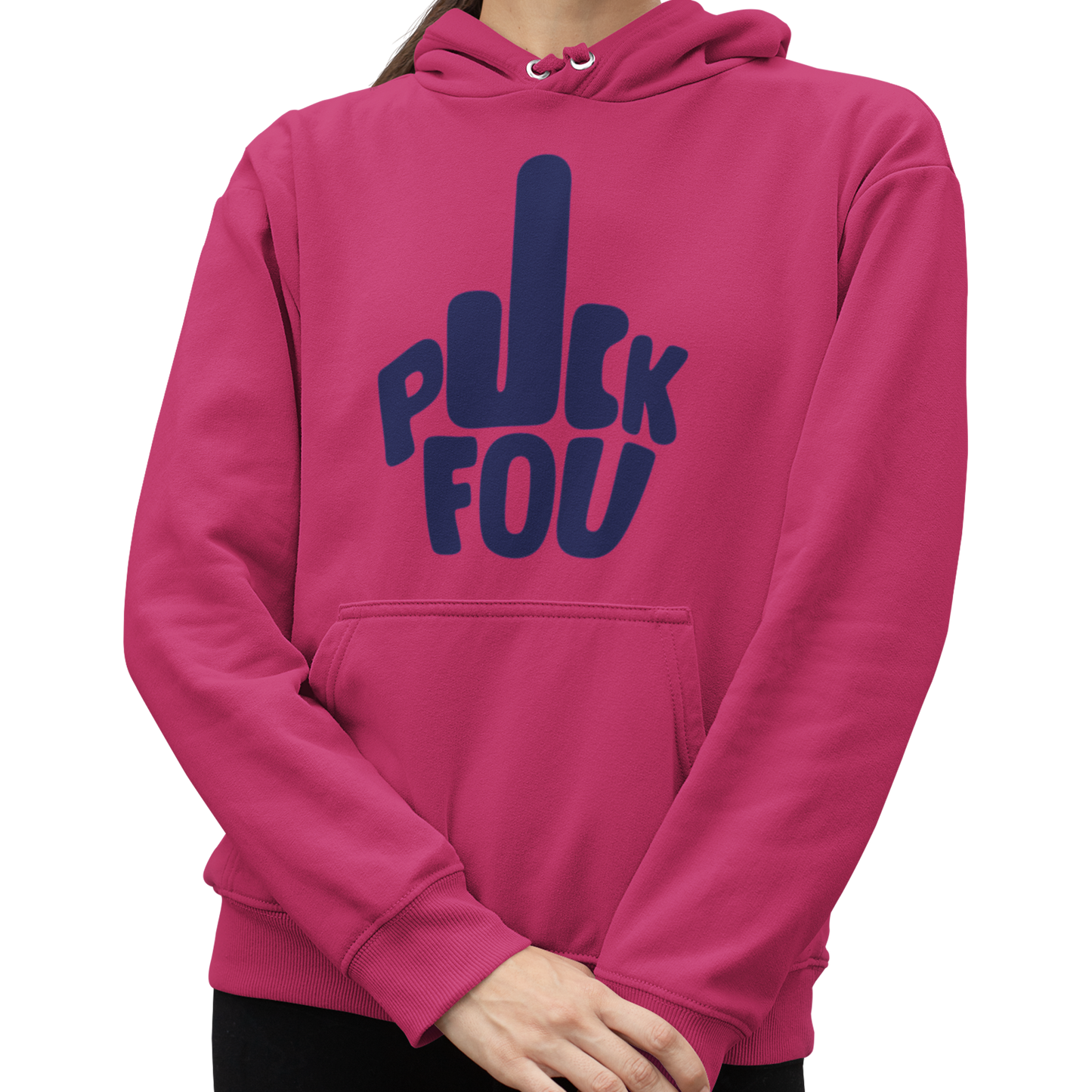 Sweat à capuche - Puck Fou