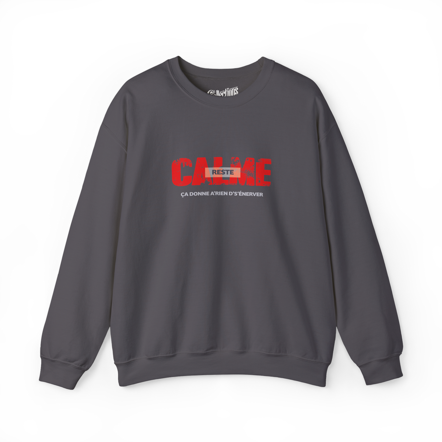 Sweat-shirt – Reste calme