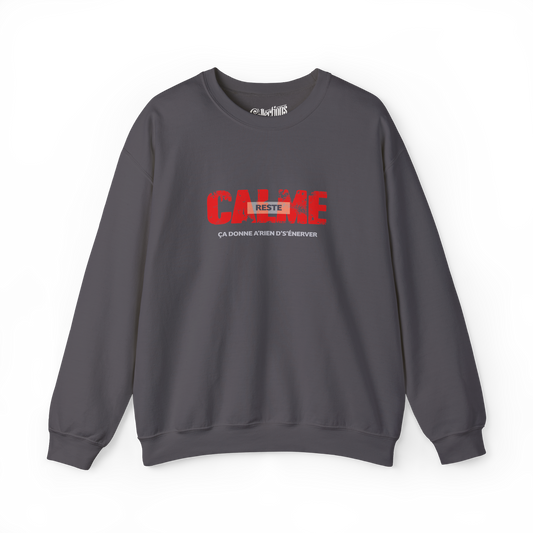 Sweat-shirt – Reste calme