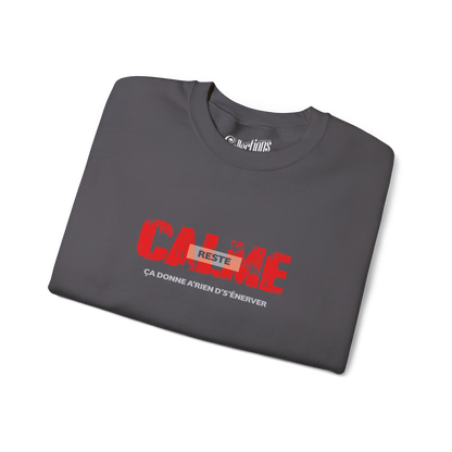 Sweat-shirt – Reste calme