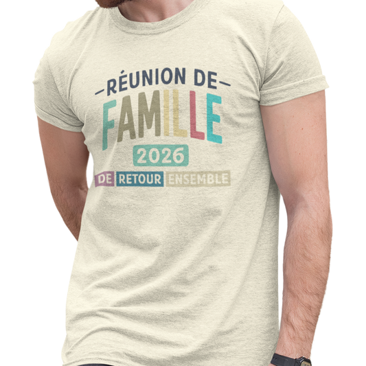 T-shirt - Réunion de famille - De retour ensemble