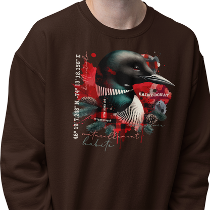 Sweat-shirt - Saint-Donat – L’esprit habite ici