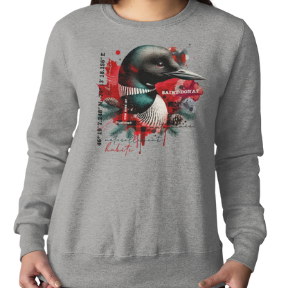 Sweat-shirt - Saint-Donat – L’esprit habite ici