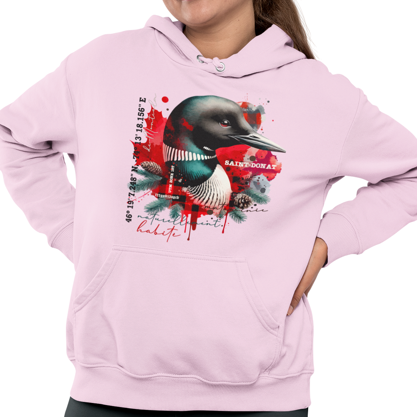 Sweat-shirt - Saint-Donat – L’esprit habite ici