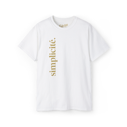 T-shirt - Simplicité.