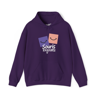 Sweat à capuche - Souris Toujours!