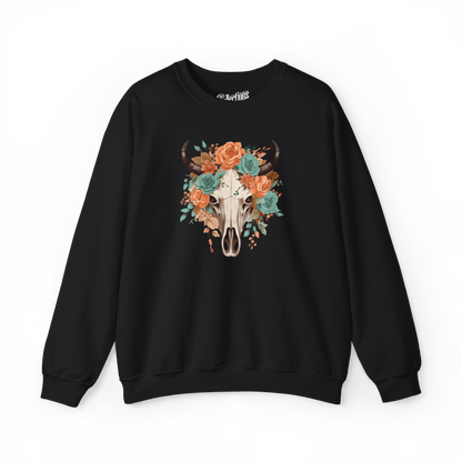 Sweat-shirt - Roses et Rodéo