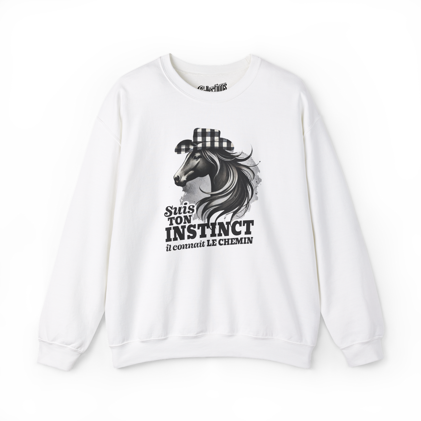 Sweat-shirt – Suis ton instinct