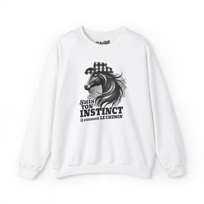 Sweat-shirt – Suis ton instinct