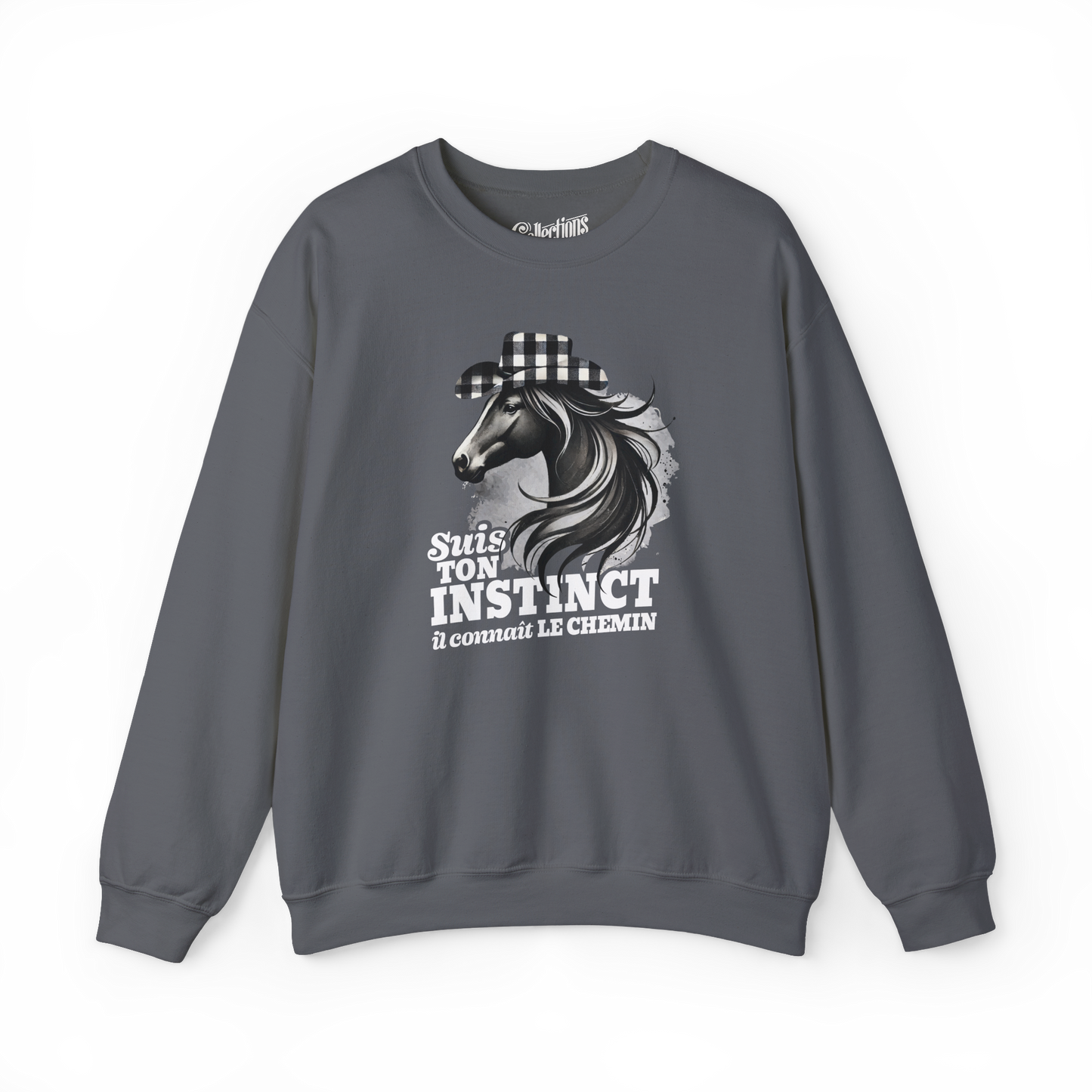 Sweat-shirt – Suis ton instinct
