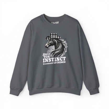 Sweat-shirt – Suis ton instinct