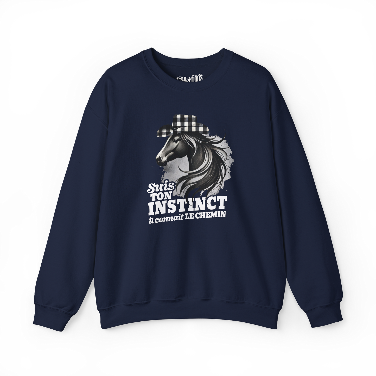 Sweat-shirt – Suis ton instinct