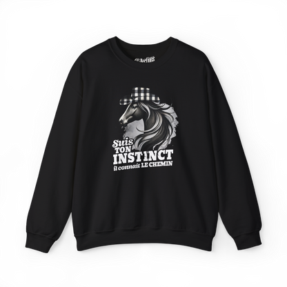 Sweat-shirt – Suis ton instinct