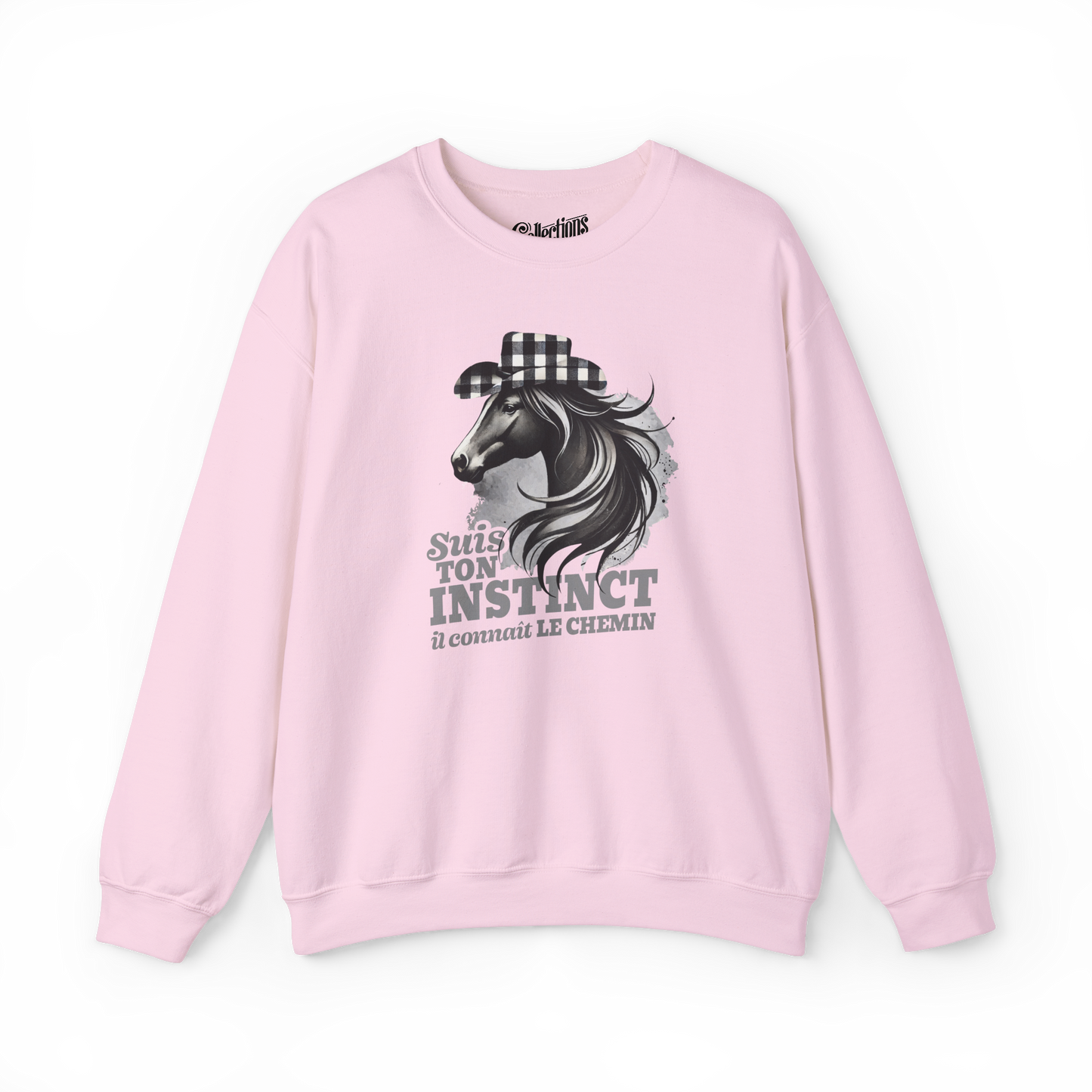 Sweat-shirt – Suis ton instinct