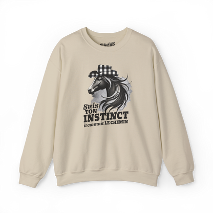 Sweat-shirt – Suis ton instinct