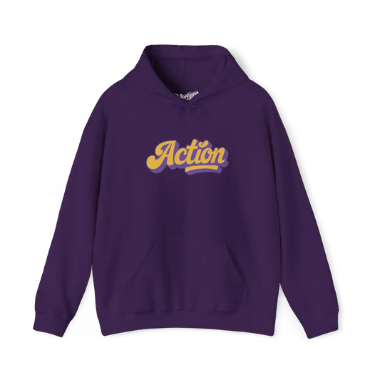 Mot Pour Mot - Sweat à capuche - Sweat à capuche – Action - Mauve / S / M