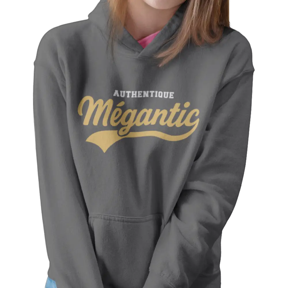 Local D’abord - Sweat à capuche - Sweat à capuche - Authentique Mégantic