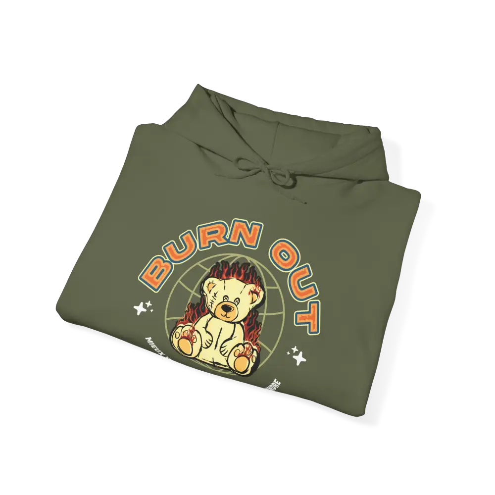 Vie d’Phoqué - Sweat à capuche - Sweat à capuche - Burn Out