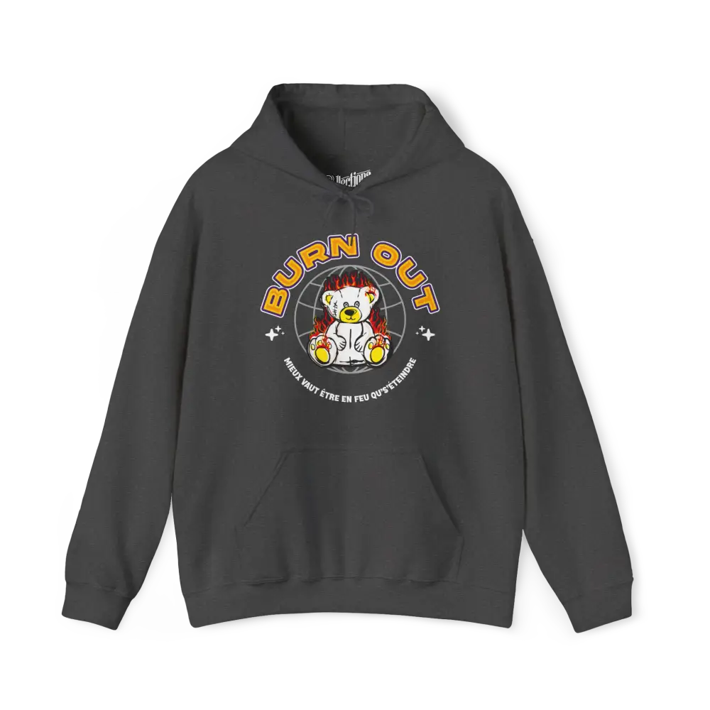Vie d’Phoqué - Sweat à capuche - Sweat à capuche - Burn Out