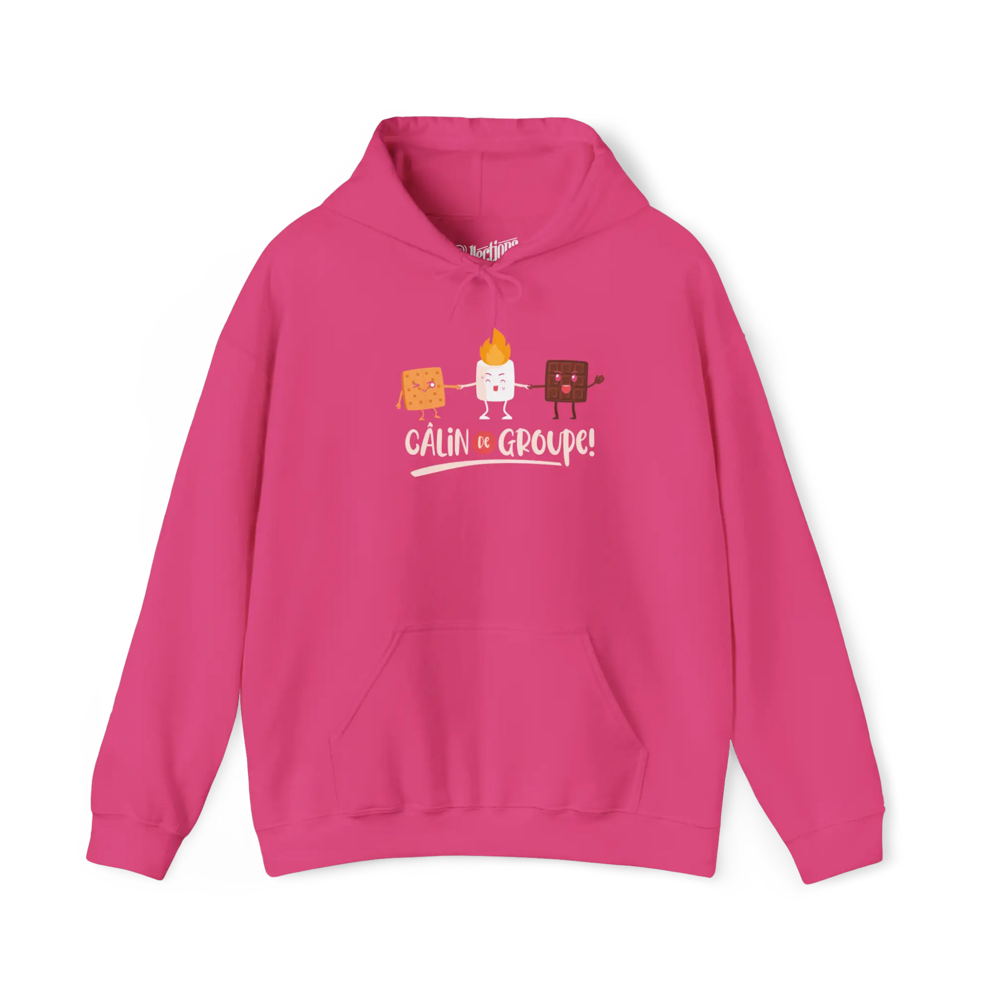 #camping - Sweat à capuche - Sweat à capuche - Câlin de groupe - Fleur exotique / S / M
