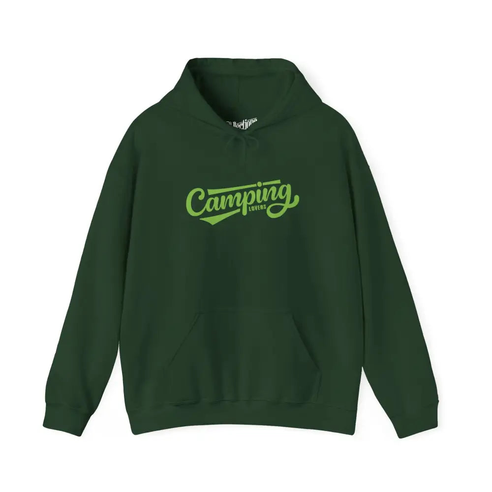 #camping - Sweat à capuche - Sweat à capuche - Camping lovers - Forêt / S / M
