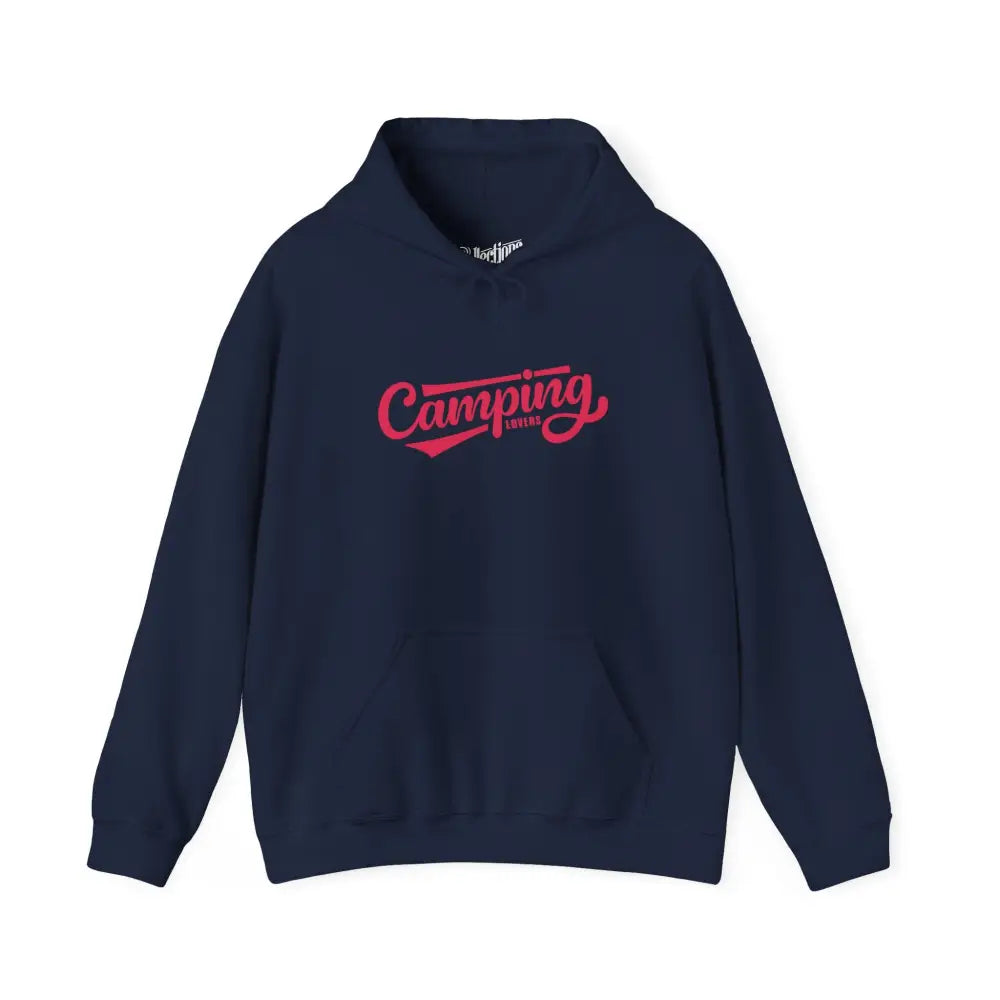 #camping - Sweat à capuche - Sweat à capuche - Camping lovers - Marine / S / M
