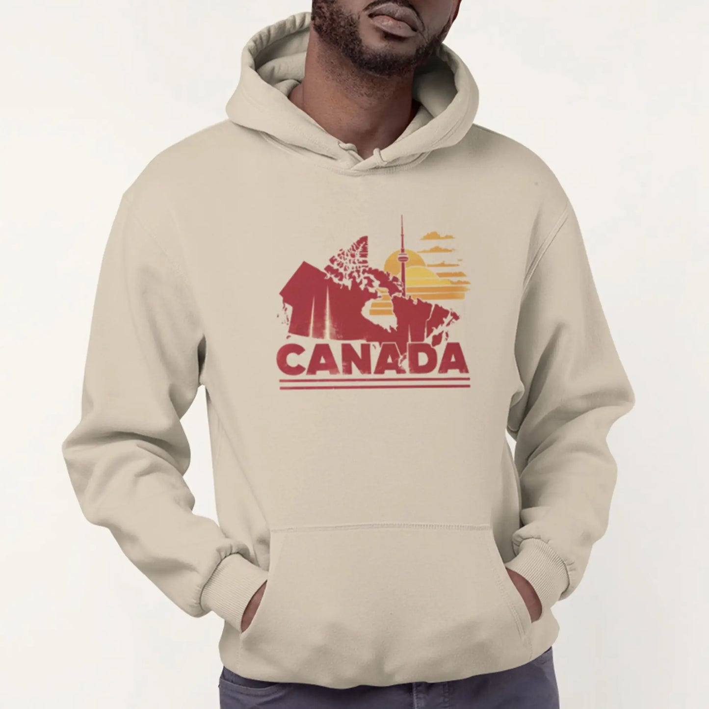 Local D’abord - Sweat à capuche - Sweat à capuche - Canada en images