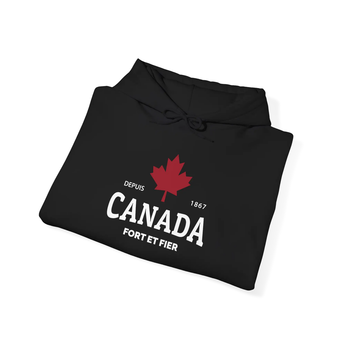 Local D’abord - Sweat à capuche - Sweat à capuche - Canada fort et fier