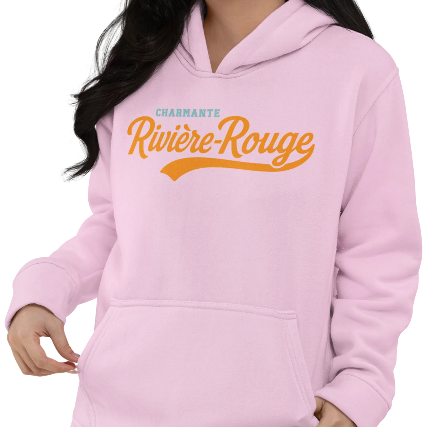 Local D’abord - Sweat à capuche - Sweat à capuche - Charmante Rivière-Rouge