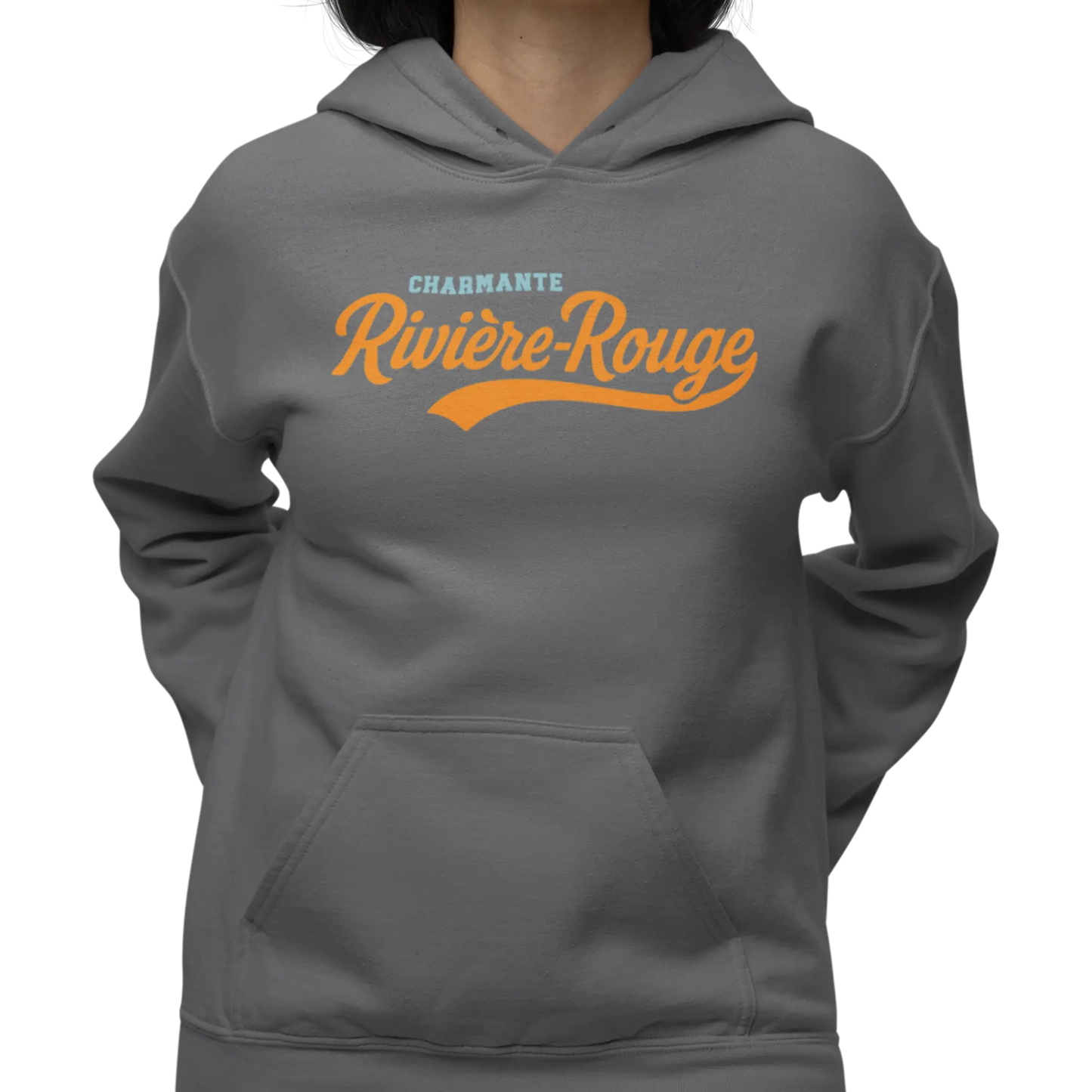 Local D’abord - Sweat à capuche - Sweat à capuche - Charmante Rivière-Rouge