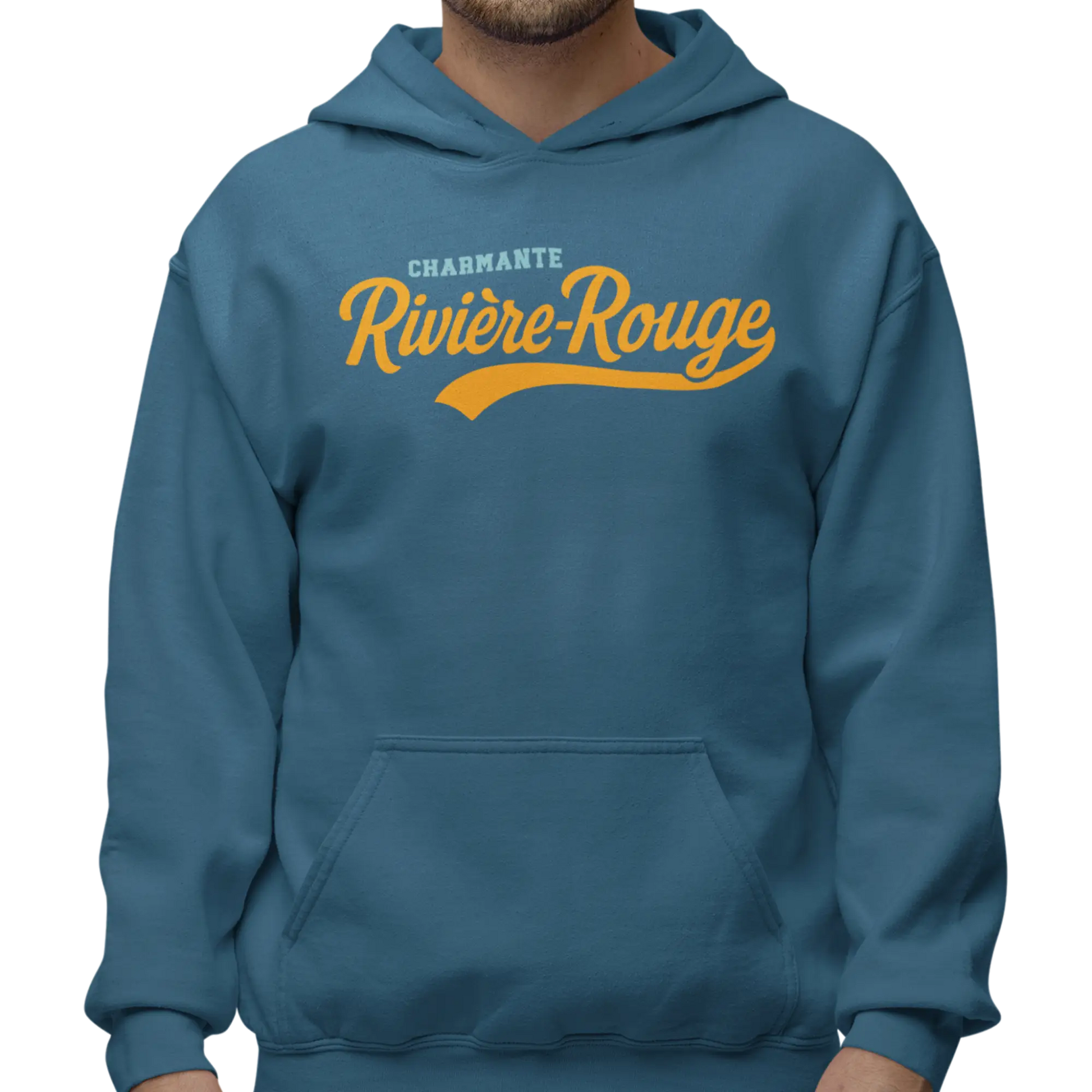 Local D’abord - Sweat à capuche - Sweat à capuche - Charmante Rivière-Rouge