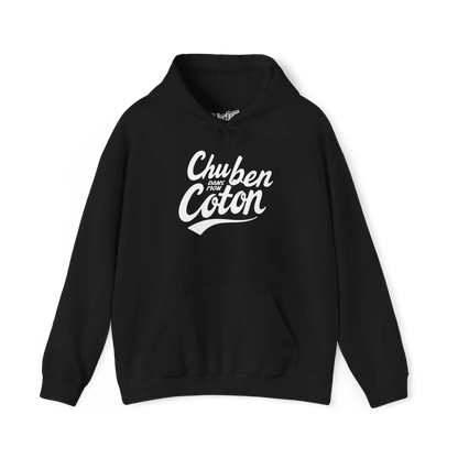 Mot Pour Mot - Sweat à capuche - Sweat à capuche - Chu ben dans mon coton - Noir / S / M