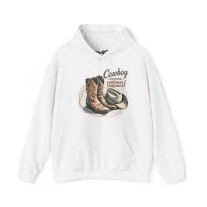 Rodéo Moderne - Sweat à capuche - Sweat à capuche – Cowboy un jour Cowboy toujours!