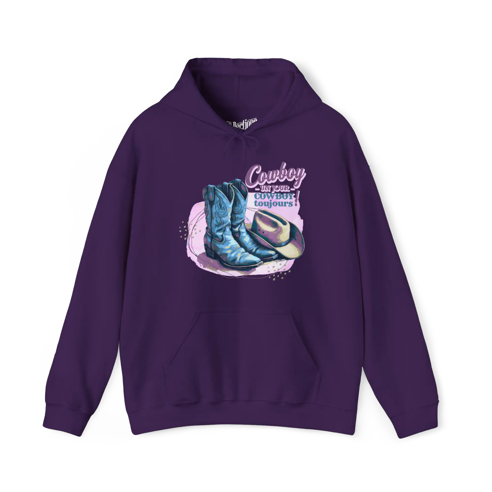 Rodéo Moderne - Sweat à capuche - Sweat à capuche – Cowboy un jour Cowboy toujours!