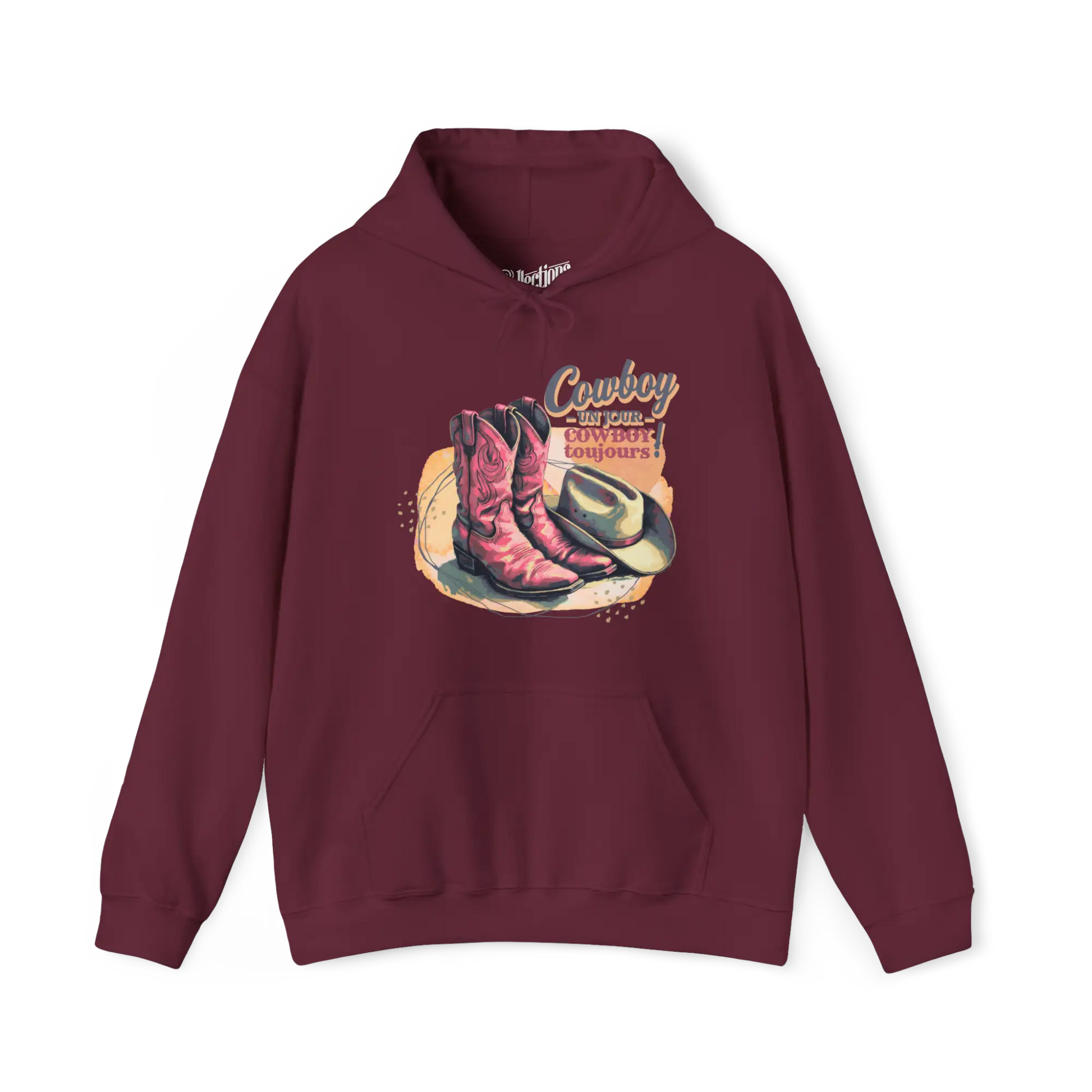 Rodéo Moderne - Sweat à capuche - Sweat à capuche – Cowboy un jour Cowboy toujours!