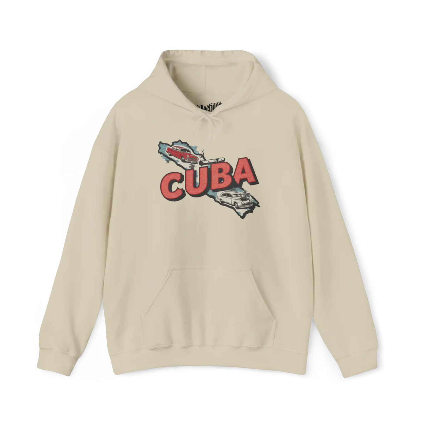 Globe-trotteurs - Sweat à capuche - Sweat à capuche - Cuba en images - Sable / S / M