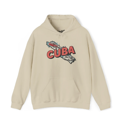 Globe-trotteurs - Sweat à capuche - Sweat à capuche - Cuba en images - Sable / S / M