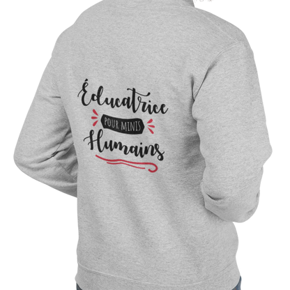 Vie d’Prof - Sweat à capuche - Éducatrice pour minis humains