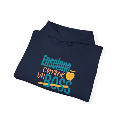 Vie d’Prof - Sweat à capuche - Sweat à capuche - Enseigne comme une BOSS!