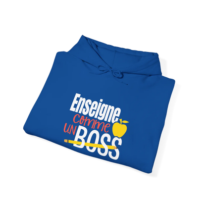 Vie d’Prof - Sweat à capuche - Sweat à capuche - Enseigne comme une BOSS!