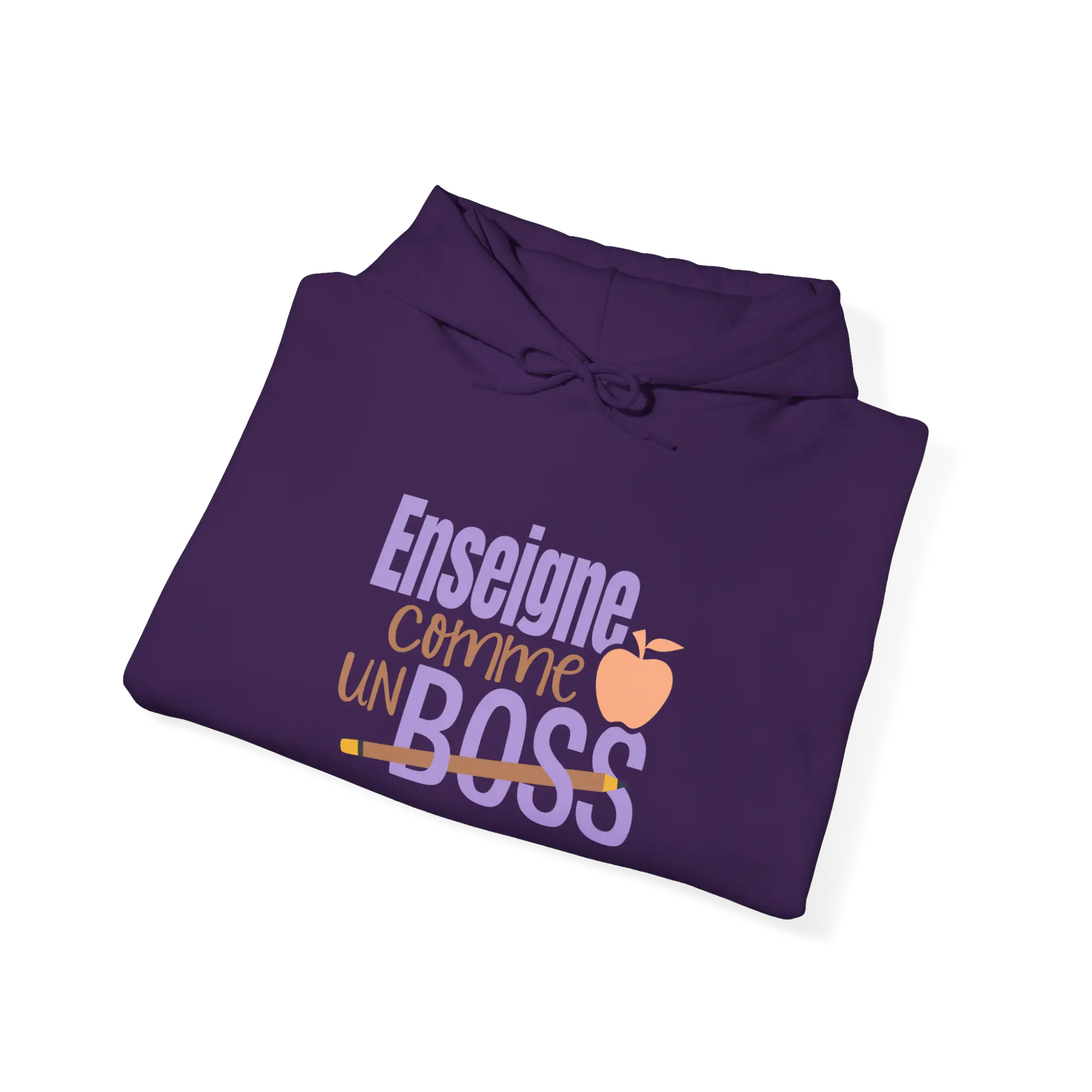 Vie d’Prof - Sweat à capuche - Sweat à capuche - Enseigne comme une BOSS!