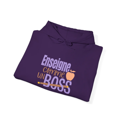 Vie d’Prof - Sweat à capuche - Sweat à capuche - Enseigne comme une BOSS!