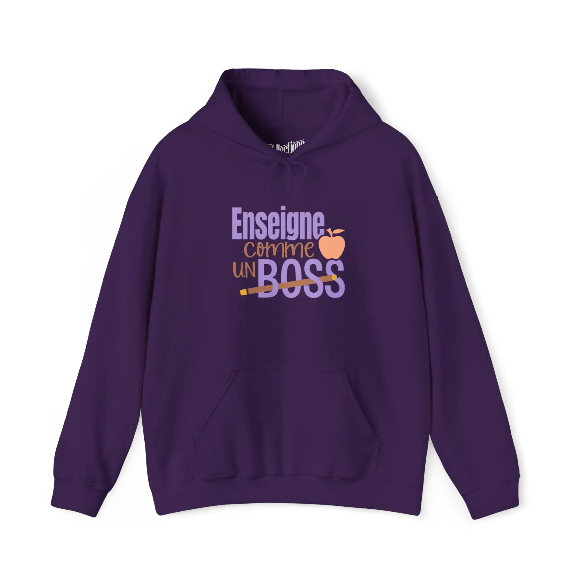 Vie d’Prof - Sweat à capuche - Sweat à capuche - Enseigne comme une BOSS!