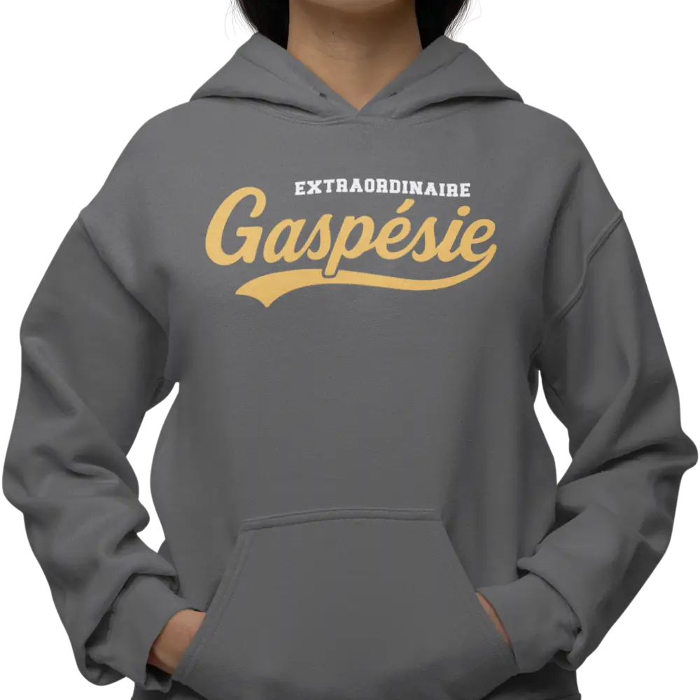 Local D’abord - Sweat à capuche - Sweat à capuche - Extraordinaire Gaspésie