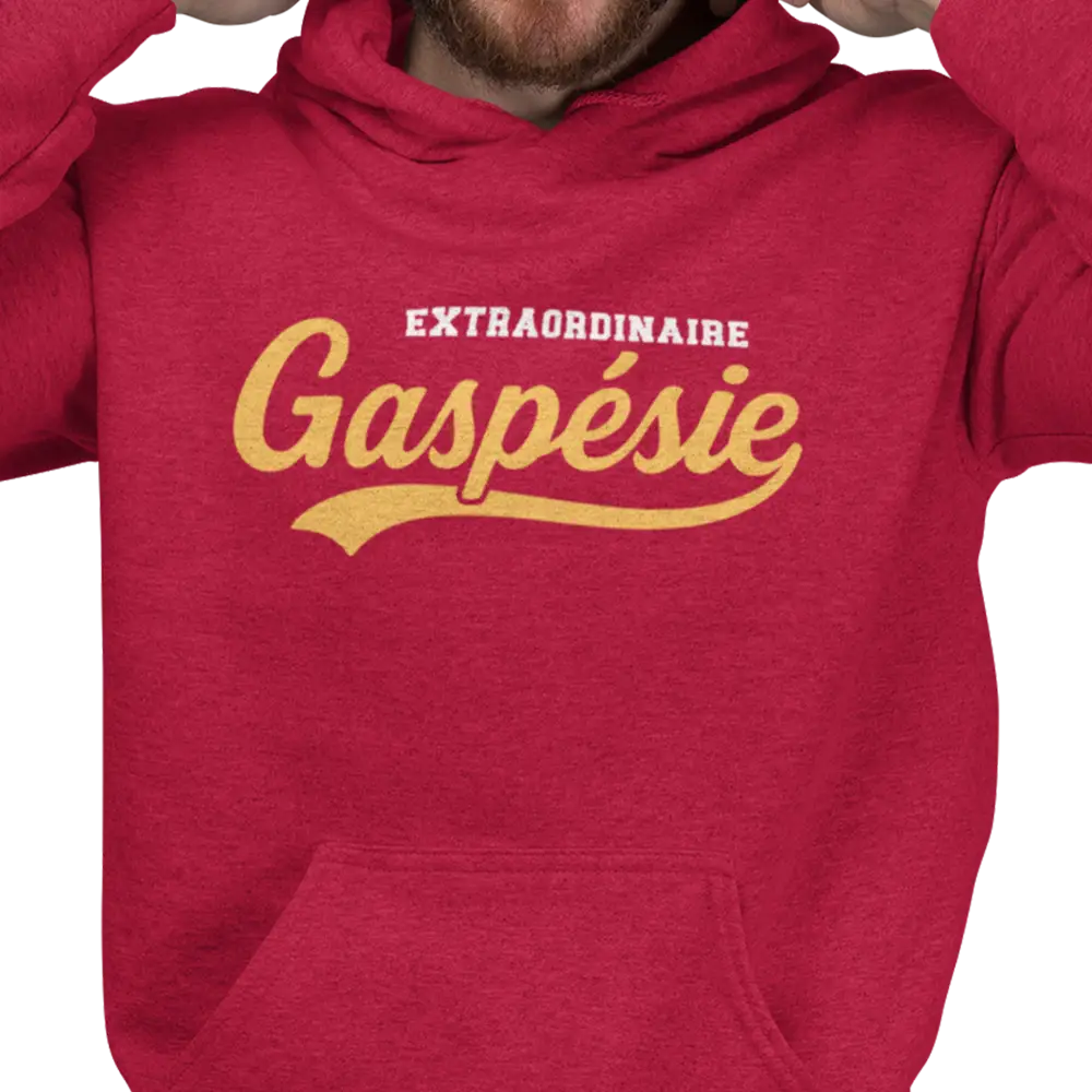 Local D’abord - Sweat à capuche - Sweat à capuche - Extraordinaire Gaspésie