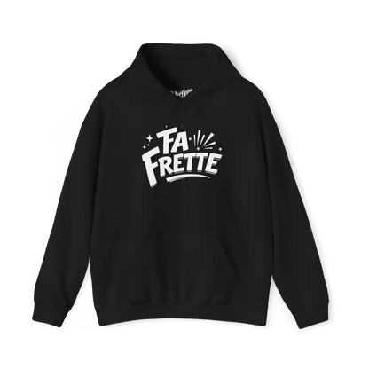 Hiver - Sweat à capuche - Fa Frette - Noir / S / M