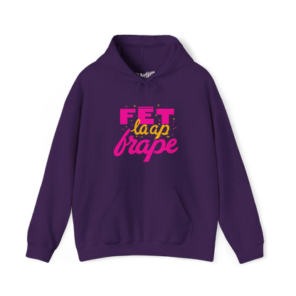 Créolofolie - Sweat à capuche - Sweat à capuche - Fet la ap frape! - Mauve / S / M