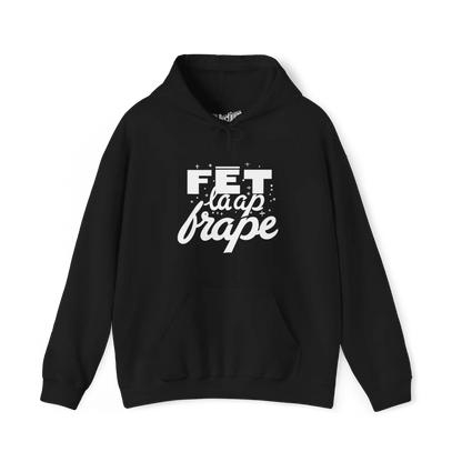 Créolofolie - Sweat à capuche - Sweat à capuche - Fet la ap frape! - Noir / S / M
