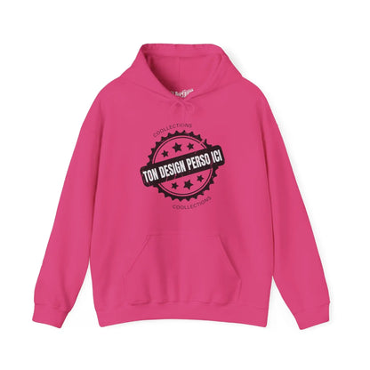 Personnaliser - Sweat à capuche - Sweat à capuche foncé - Personnalisé - Fleur exotique / S / M