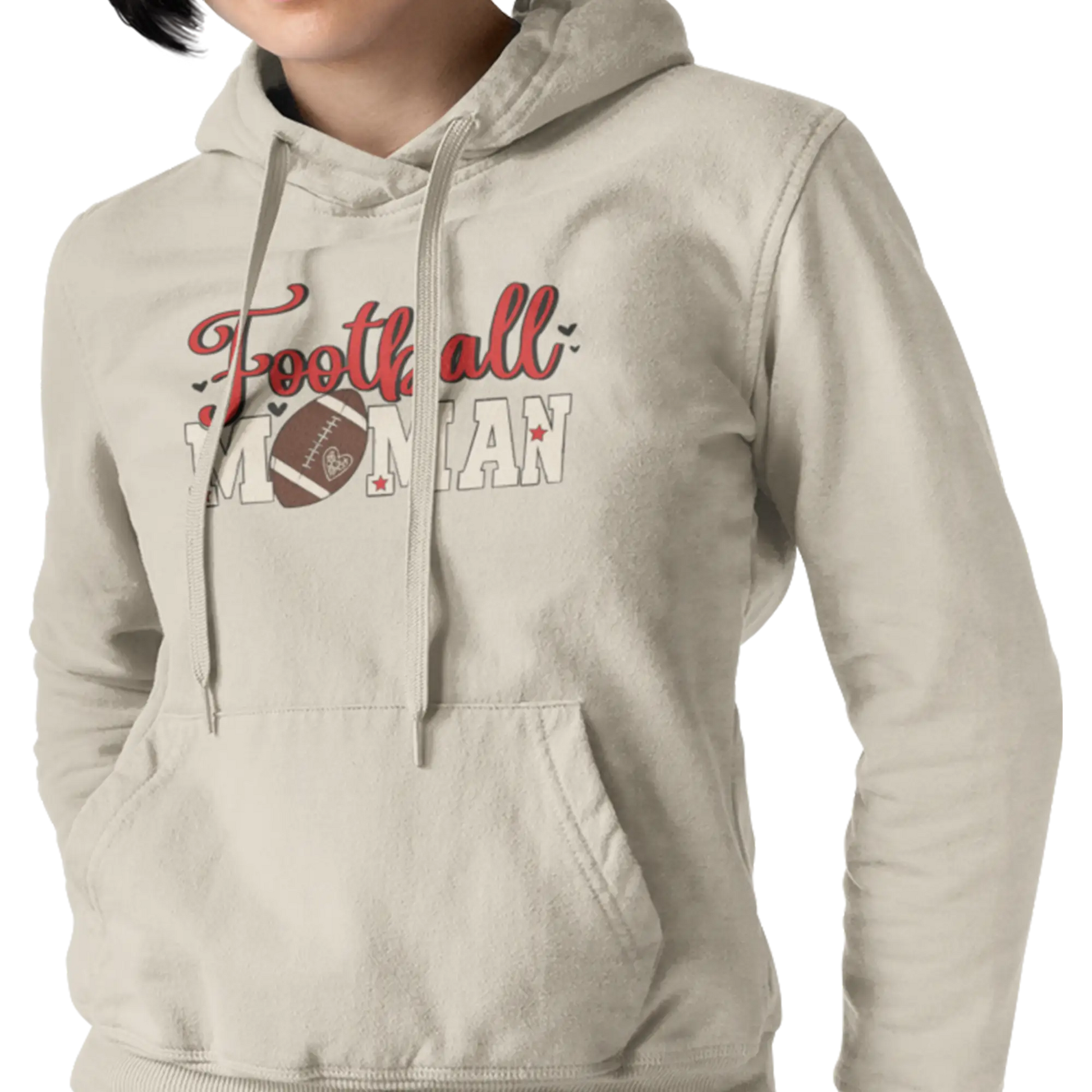 Famille et Cie - Sweat à capuche - Sweat à capuche - Football Maman